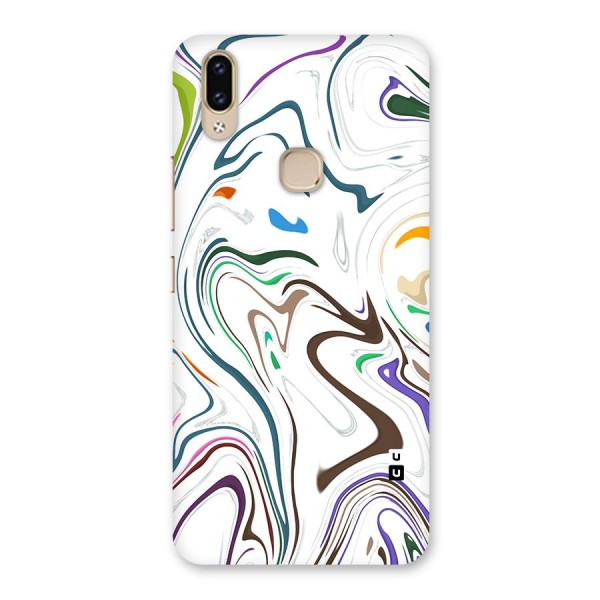 Marbled Printed Art Back Case for Vivo V9