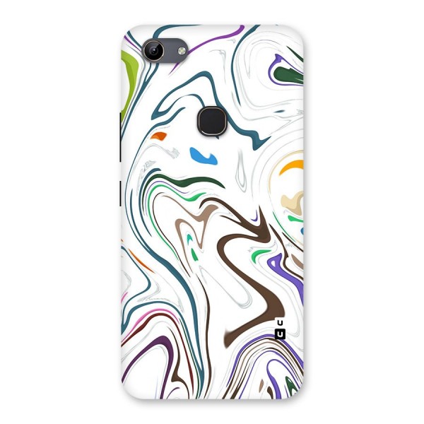 Marbled Printed Art Back Case for Vivo Y81