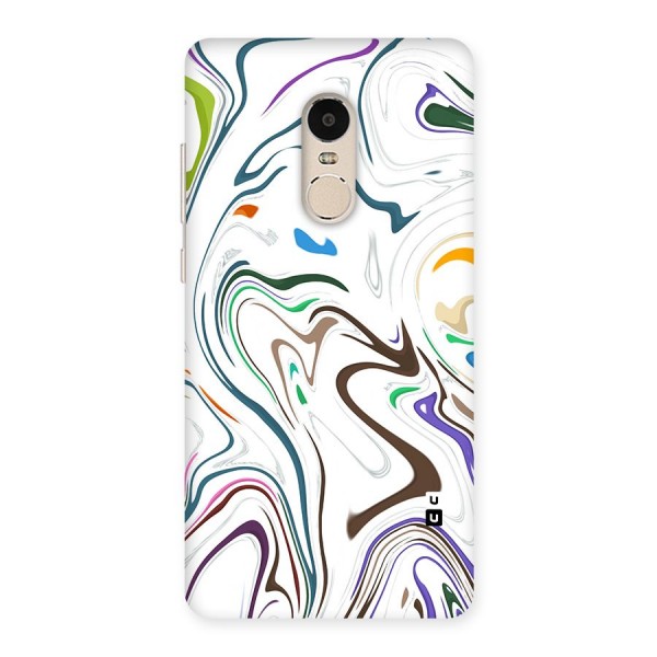 Marbled Printed Art Back Case for Xiaomi Redmi Note 4