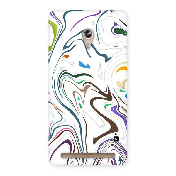 Marbled Printed Art Back Case for Zenfone 6