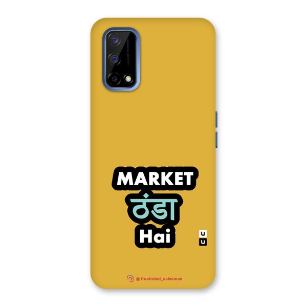 Market Thanda Hai Mustard Yellow Back Case for Realme Narzo 30 Pro