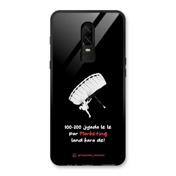 Marketing Land Kara De Black Glass Back Case for OnePlus 6