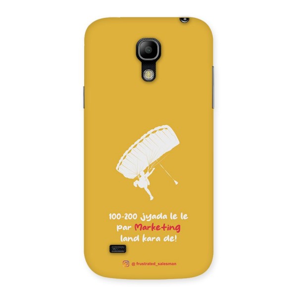Marketing Land Kara De Mustard Yellow Back Case for Galaxy S4 Mini
