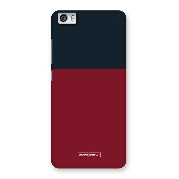 Maroon and Navy Blue Back Case for Xiaomi Redmi Mi5