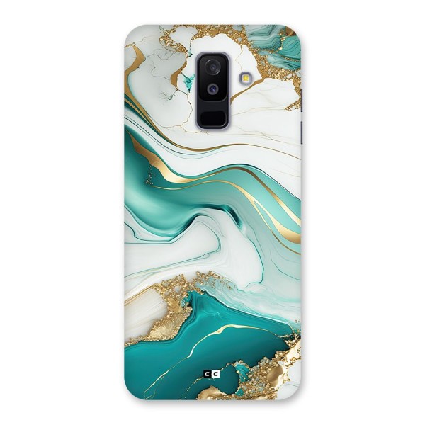 Marvelous Marble Back Case for Galaxy A6 Plus