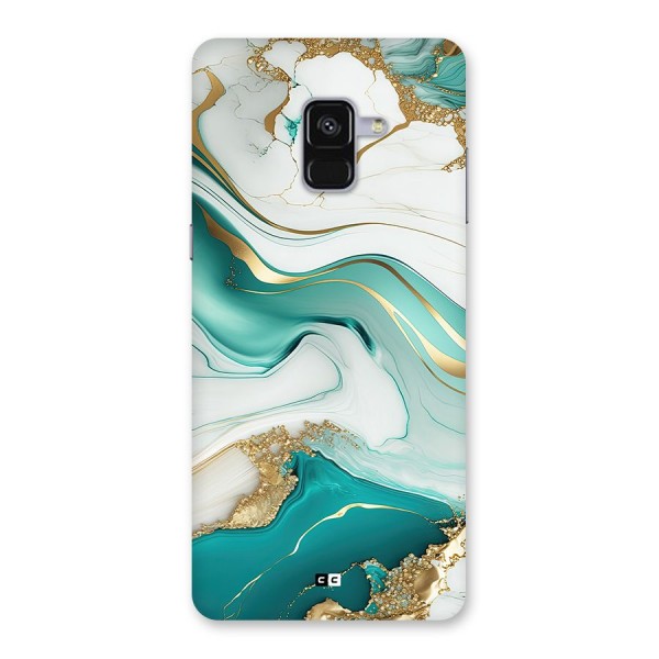 Marvelous Marble Back Case for Galaxy A8 Plus