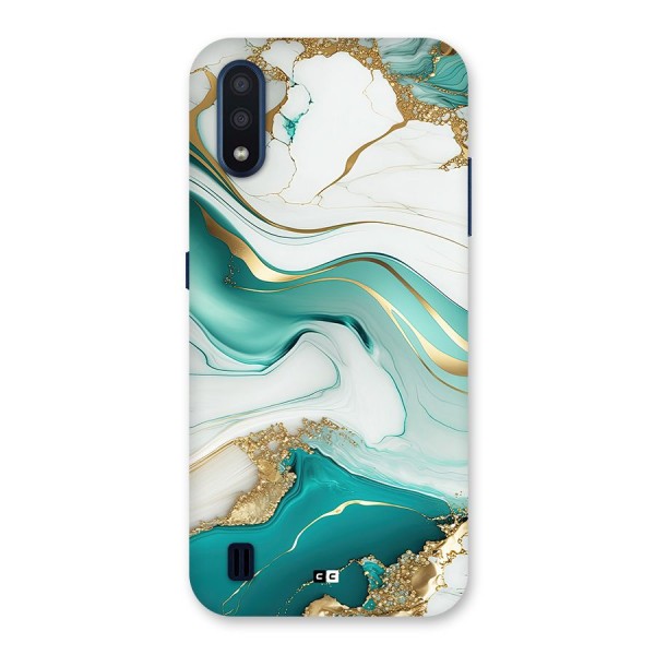 Marvelous Marble Back Case for Galaxy M01