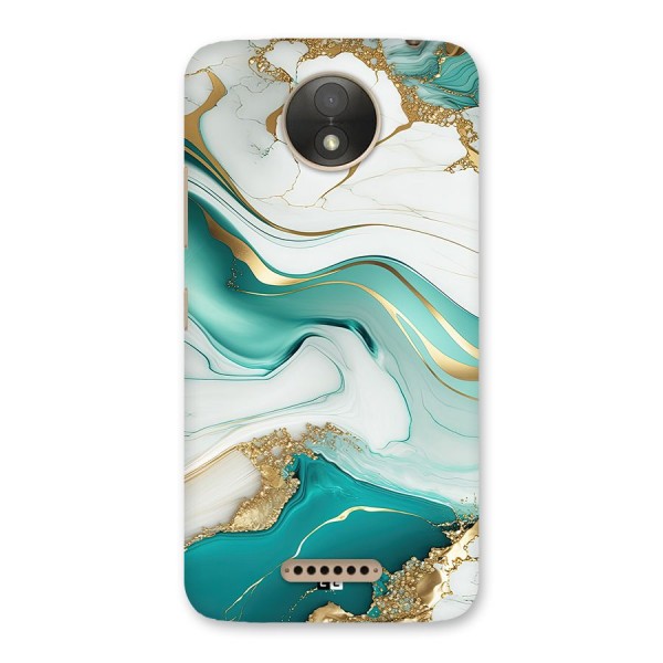 Marvelous Marble Back Case for Moto C Plus