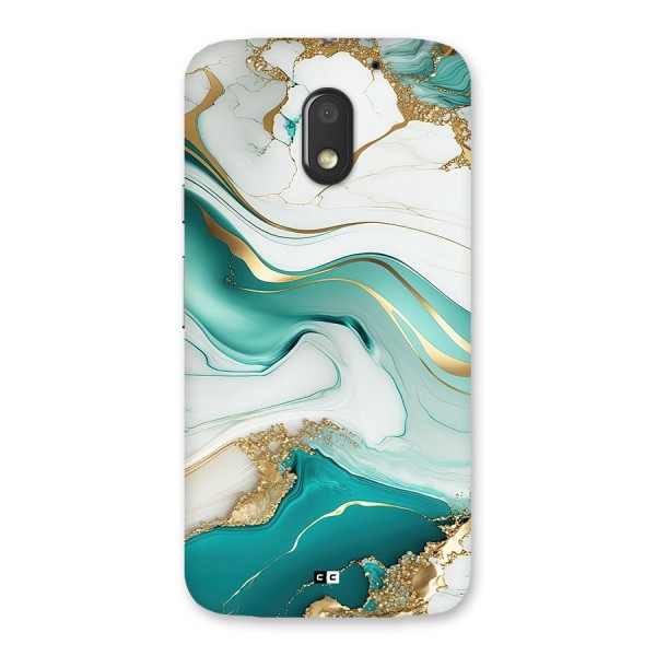 Marvelous Marble Back Case for Moto E3 Power