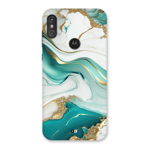 Marvelous Marble Back Case for Motorola One Power