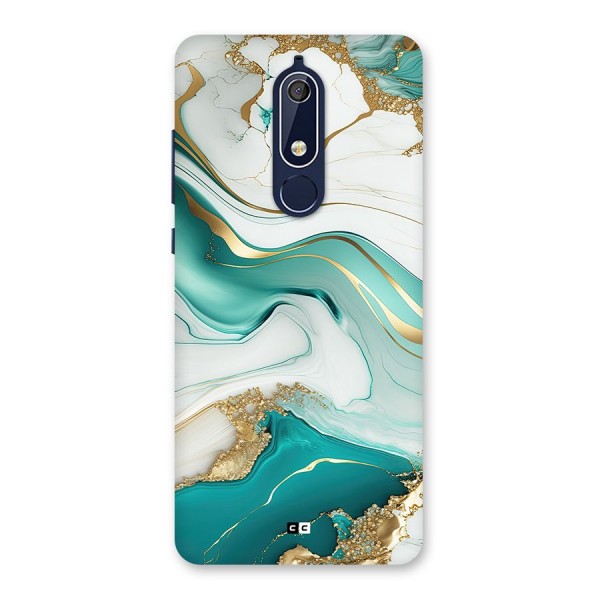 Marvelous Marble Back Case for Nokia 5.1