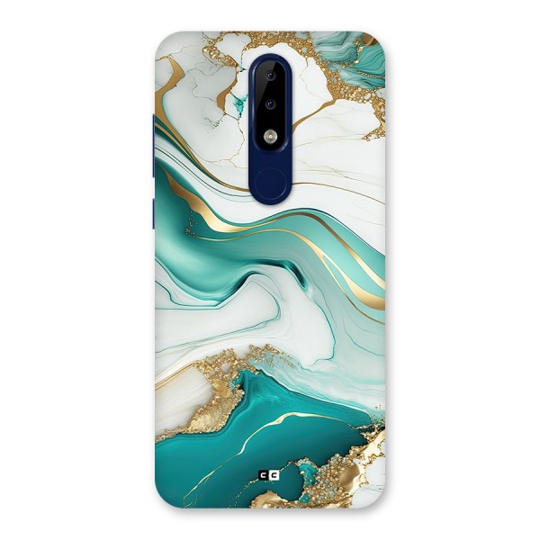 Marvelous Marble Back Case for Nokia 5.1 Plus