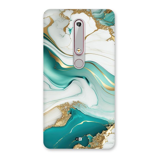 Marvelous Marble Back Case for Nokia 6.1