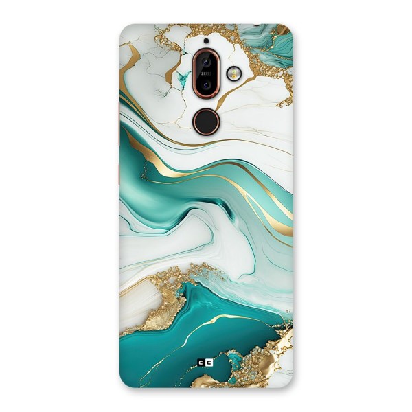 Marvelous Marble Back Case for Nokia 7 Plus