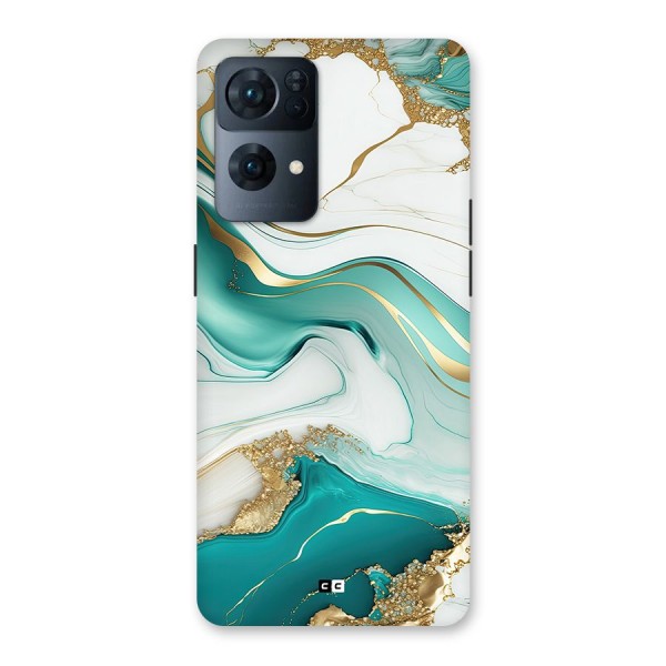 Marvelous Marble Back Case for Oppo Reno7 Pro 5G