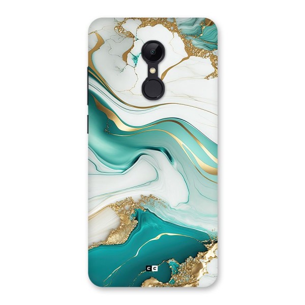 Marvelous Marble Back Case for Redmi 5