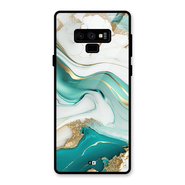 Marvelous Marble Glass Back Case for Galaxy Note 9