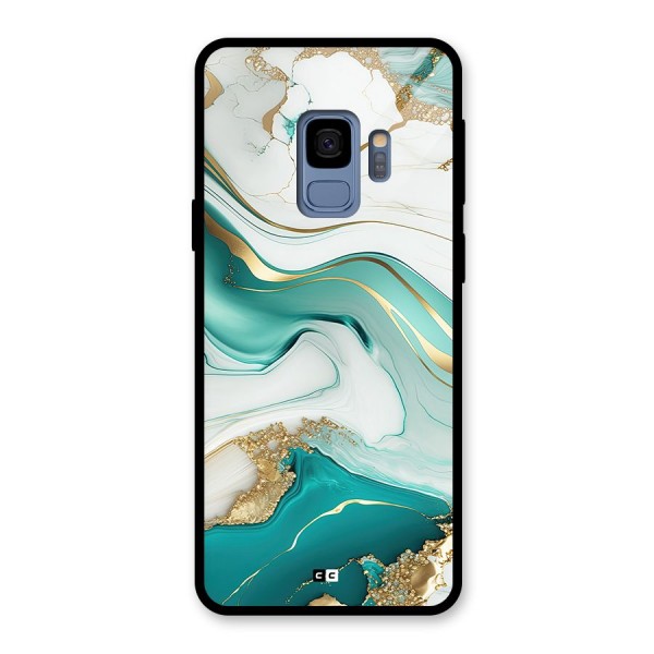 Marvelous Marble Glass Back Case for Galaxy S9