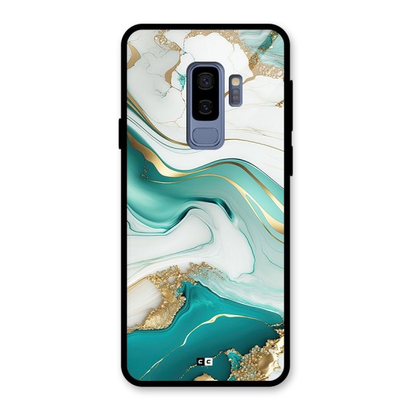 Marvelous Marble Glass Back Case for Galaxy S9 Plus