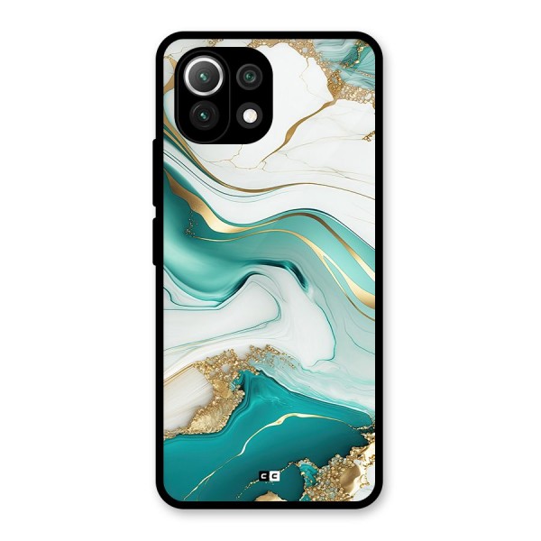 Marvelous Marble Glass Back Case for Mi 11 Lite