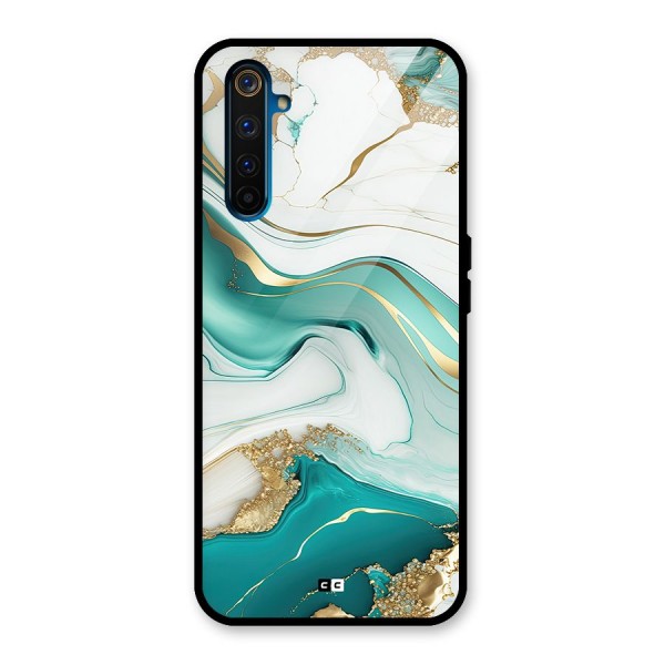 Marvelous Marble Glass Back Case for Realme 6 Pro