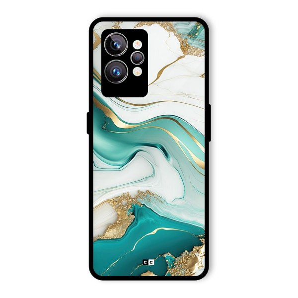 Marvelous Marble Glass Back Case for Realme GT2 Pro