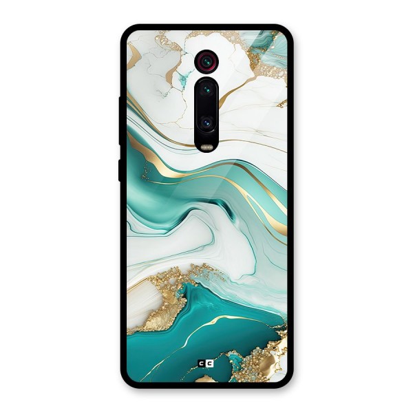 Marvelous Marble Glass Back Case for Redmi K20 Pro