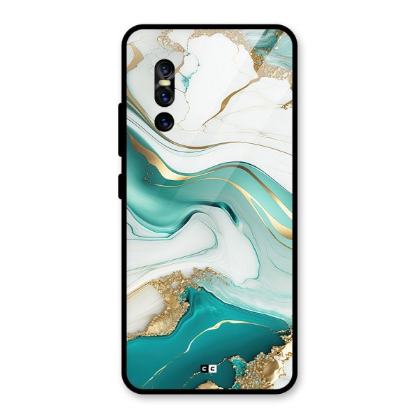 Marvelous Marble Glass Back Case for Vivo V15 Pro