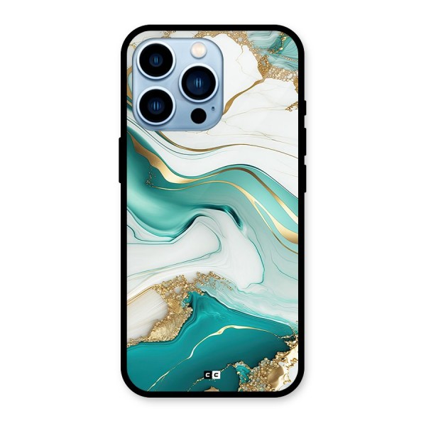 Marvelous Marble Glass Back Case for iPhone 13 Pro