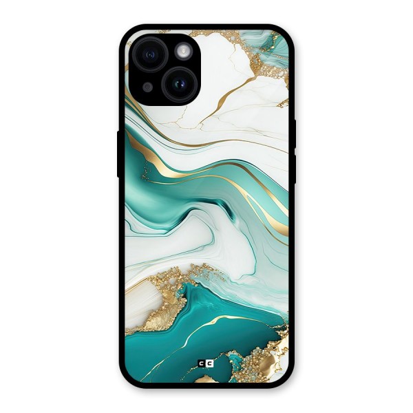 Marvelous Marble Glass Back Case for iPhone 14