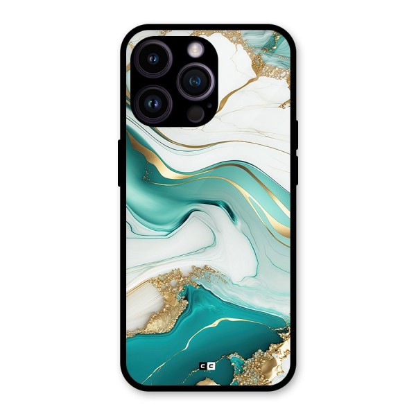 Marvelous Marble Glass Back Case for iPhone 14 Pro Max