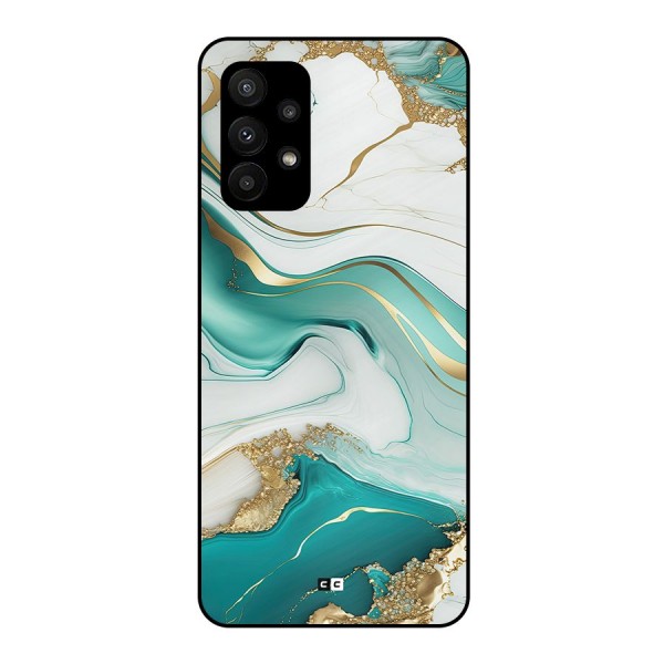 Marvelous Marble Metal Back Case for Galaxy A23