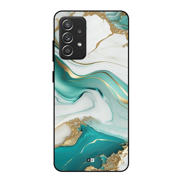 Marvelous Marble Metal Back Case for Galaxy A52