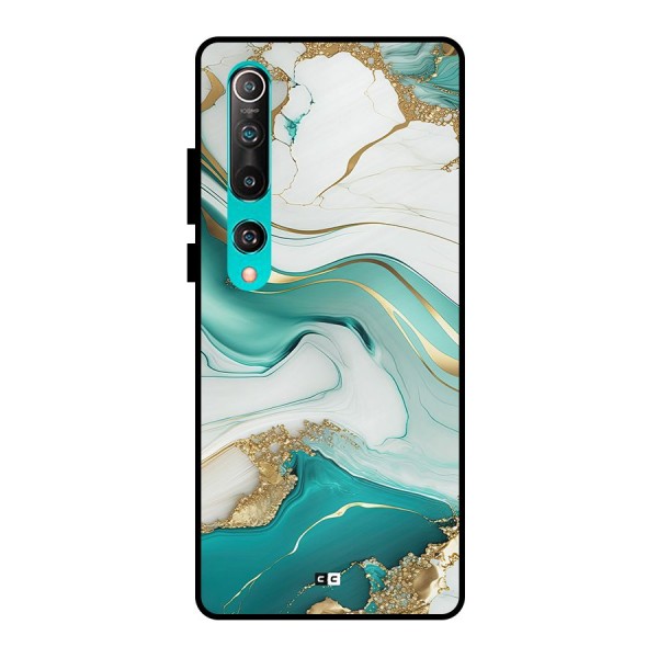 Marvelous Marble Metal Back Case for Mi 10