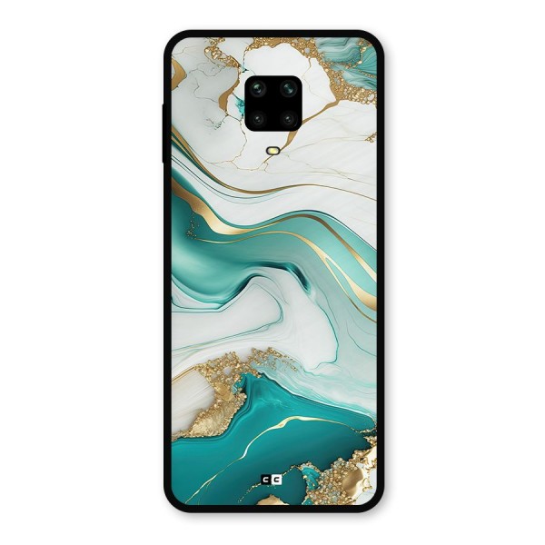 Marvelous Marble Metal Back Case for Poco M2