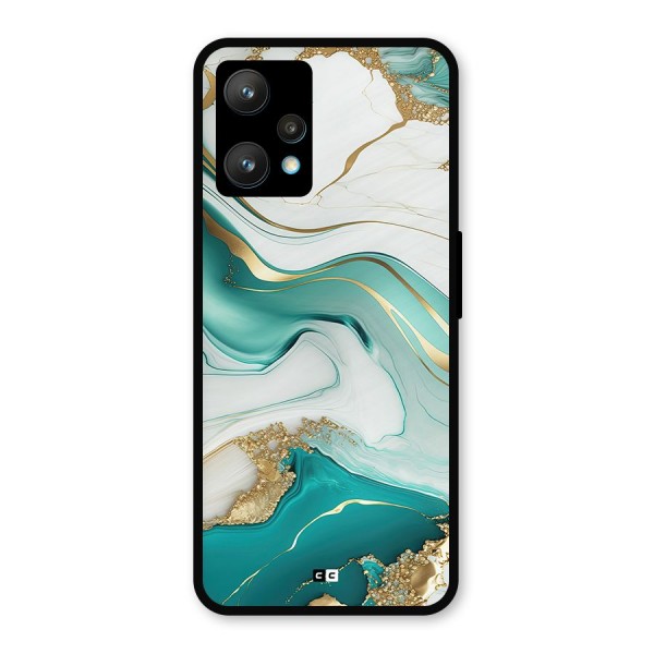 Marvelous Marble Metal Back Case for Realme 9