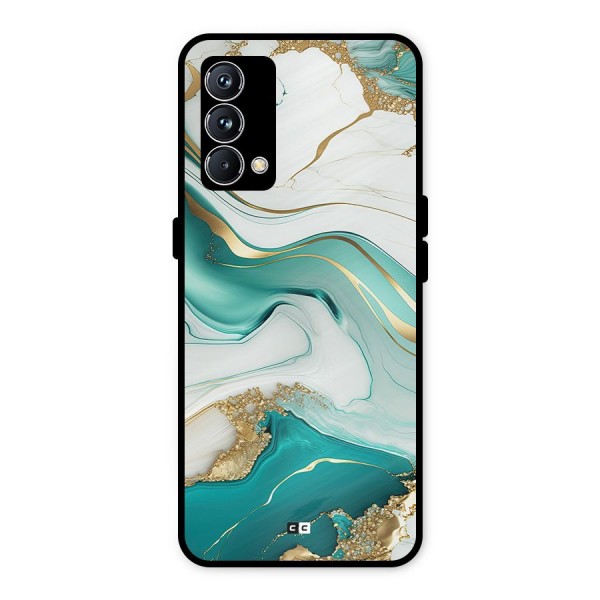 Marvelous Marble Metal Back Case for Realme GT Master Edition