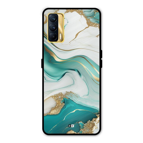 Marvelous Marble Metal Back Case for Realme X7