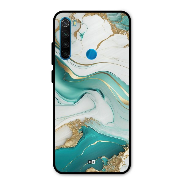 Marvelous Marble Metal Back Case for Redmi Note 8