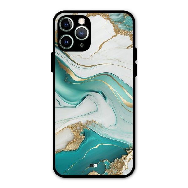 Marvelous Marble Metal Back Case for iPhone 11 Pro Max