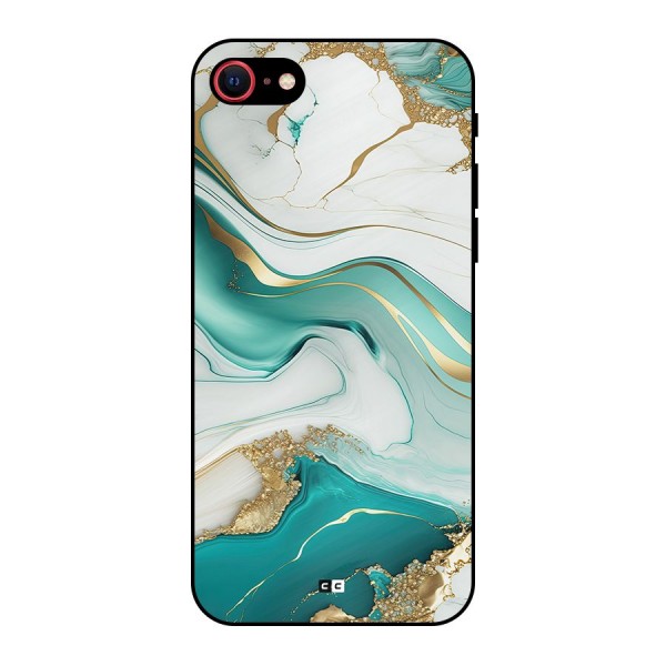 Marvelous Marble Metal Back Case for iPhone 7