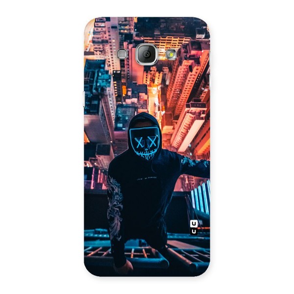 Mask Guy Climbing Building Back Case for Galaxy A8