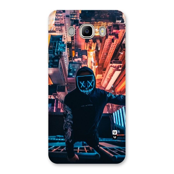 Mask Guy Climbing Building Back Case for Galaxy On8