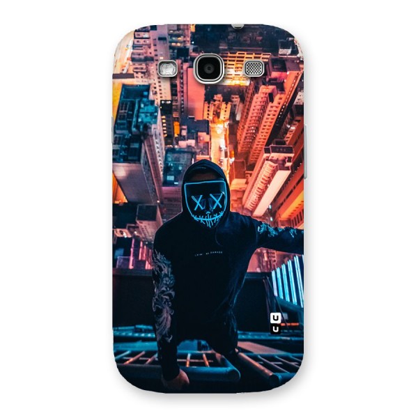 Mask Guy Climbing Building Back Case for Galaxy S3 Neo