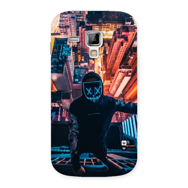 Mask Guy Climbing Building Back Case for Galaxy S Duos