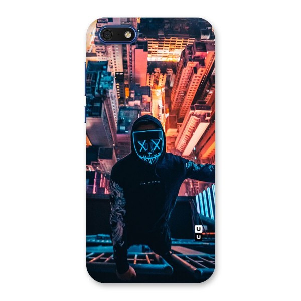 Mask Guy Climbing Building Back Case for Honor 7s