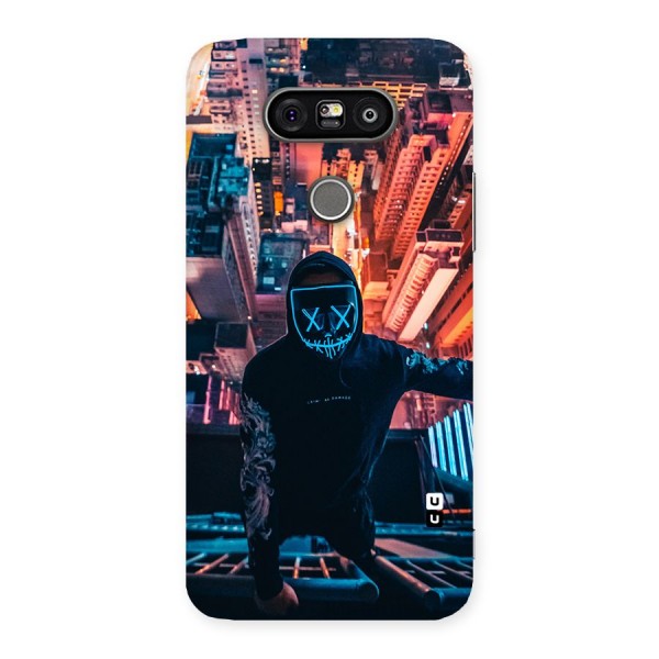 Mask Guy Climbing Building Back Case for LG G5