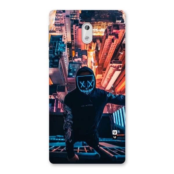 Mask Guy Climbing Building Back Case for Nokia 3