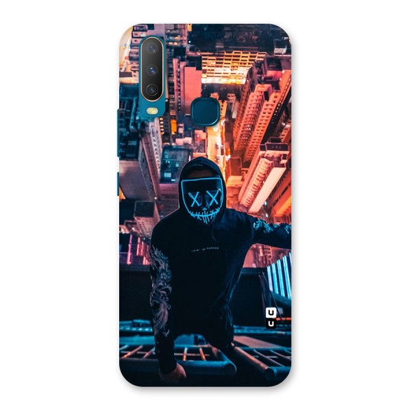 Mask Guy Climbing Building Back Case for Vivo Y15