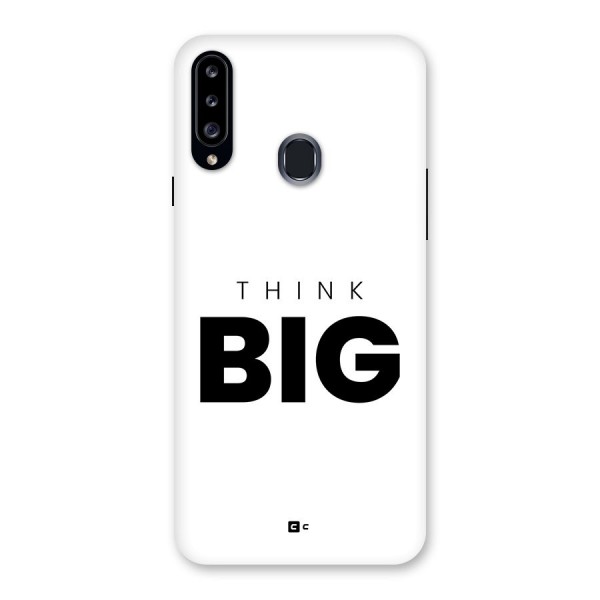 Massive Thought Back Case for Galaxy A20s